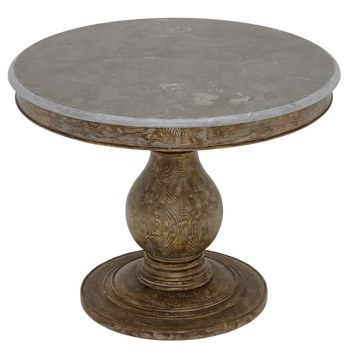 Woolton Round Dining Table 100cm, White | Barker & Stonehouse – image 2