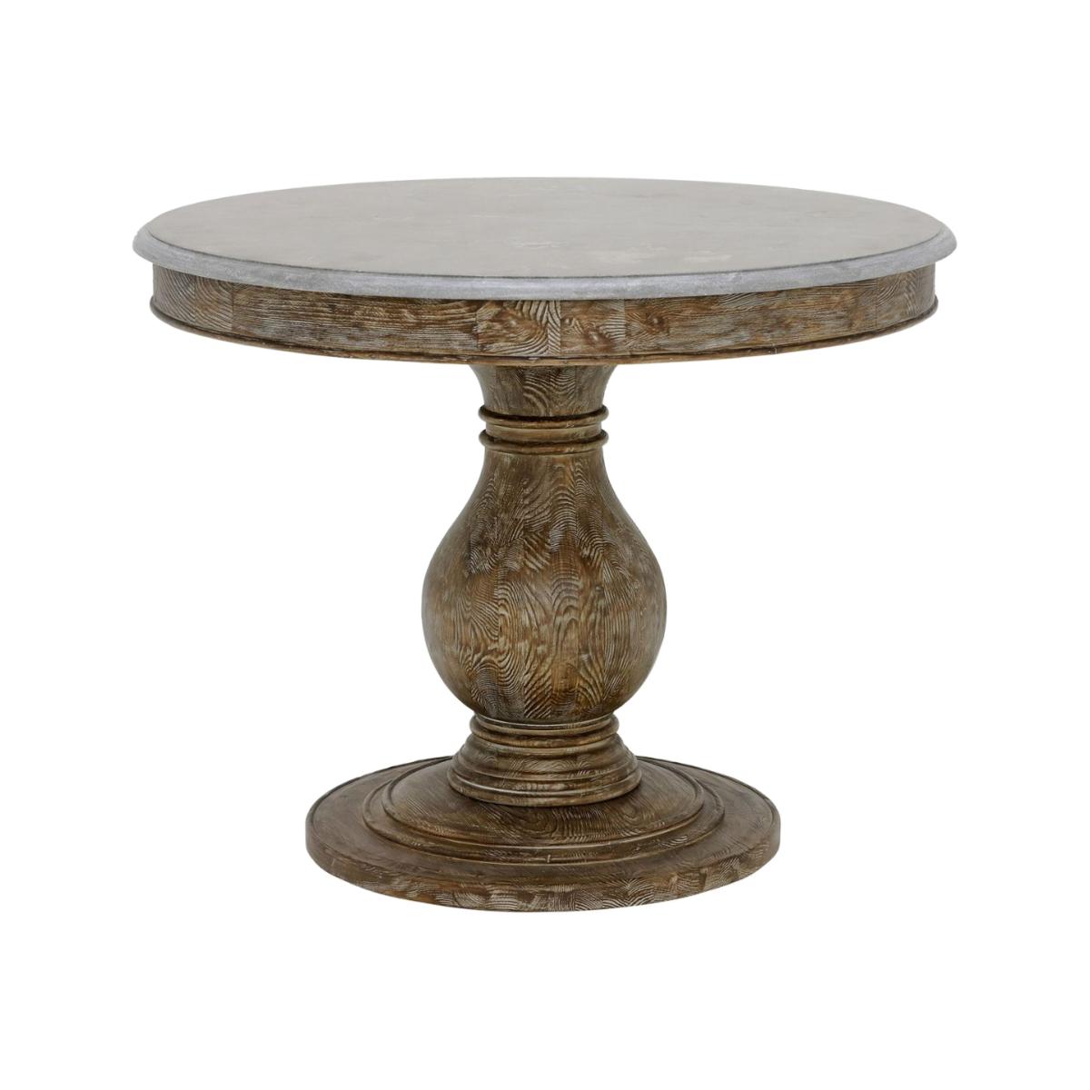 Woolton Round Dining Table 100cm, White | Barker & Stonehouse – image 1