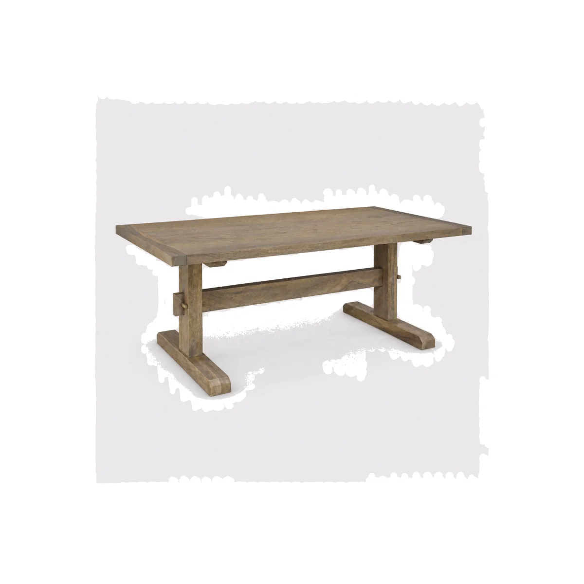 Pendleton Dining Table 220X102X76Cm, Saman Wood | Barker & Stonehouse – image 1