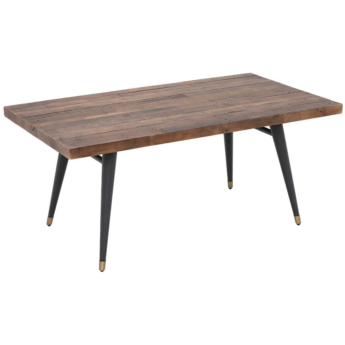 Modi Reclaimed Wood Dining Table, Brown | Barker & Stonehouse – image 6