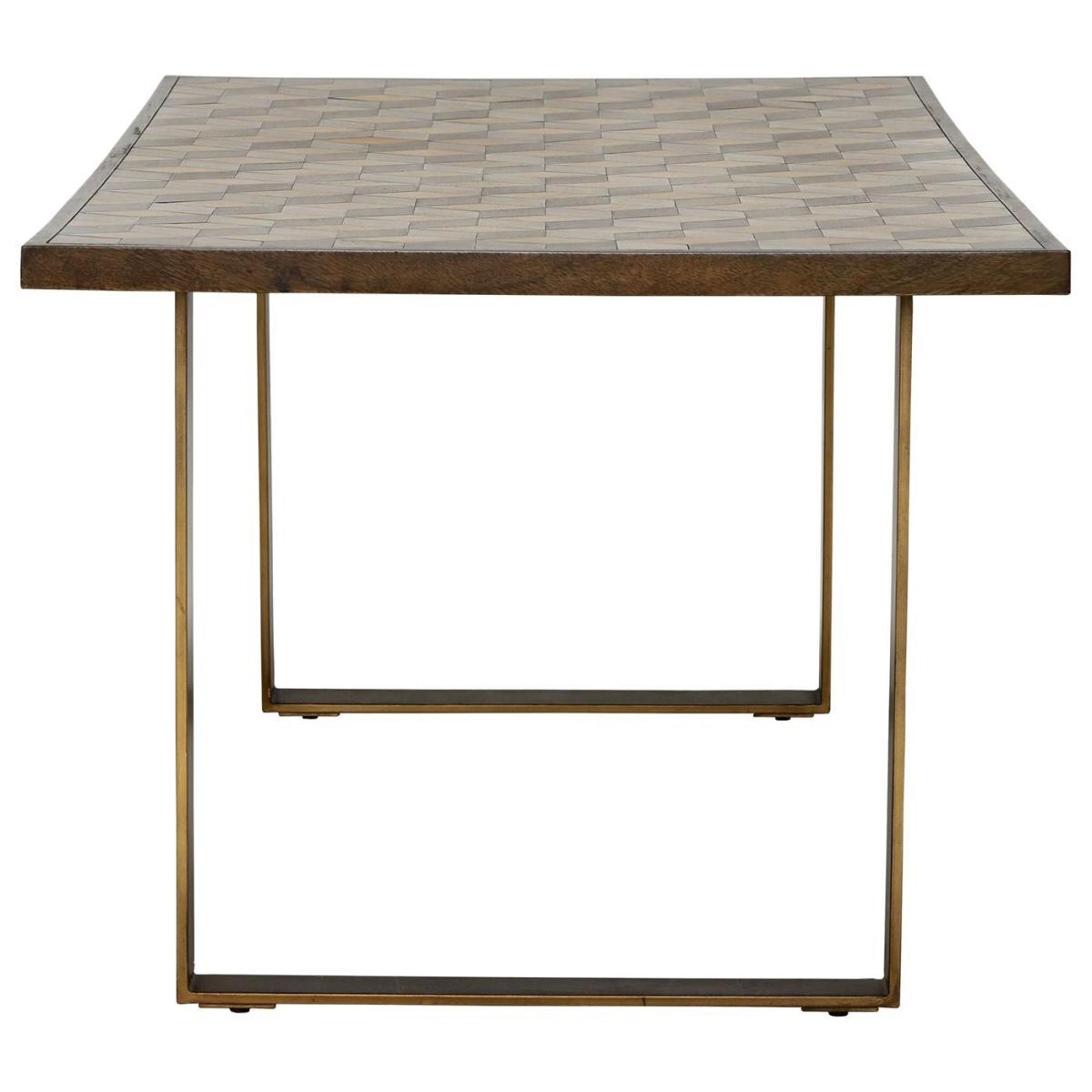 Facet Strip Leg Dining Table – image 5