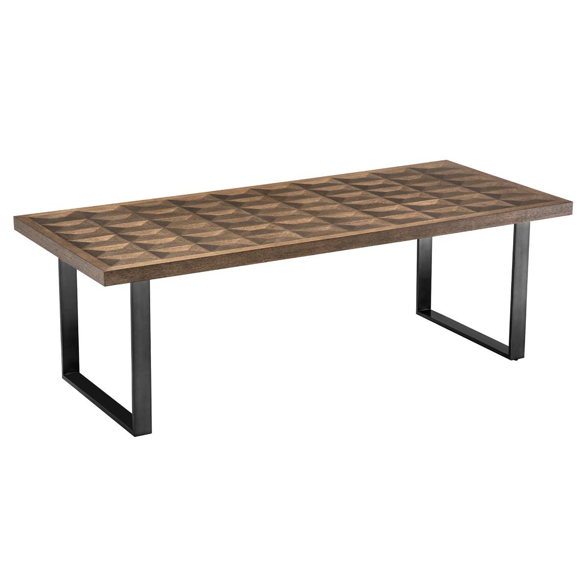 Eichholtz Gregorio Dining Table 230 x 100 Cm, Brown | Barker & Stonehouse – image 2