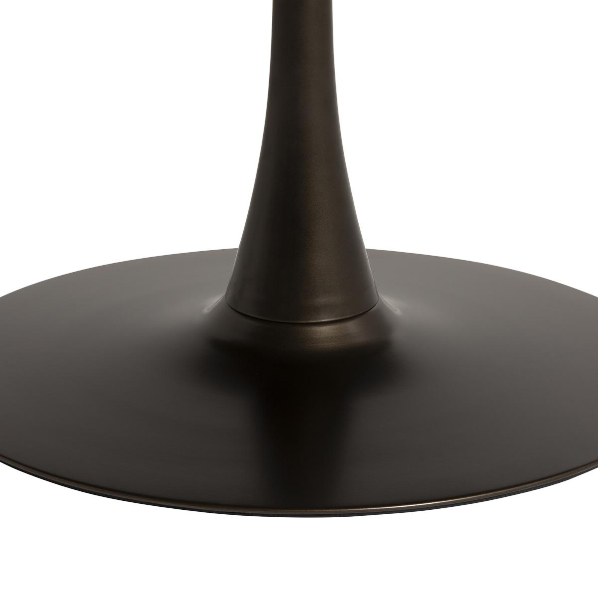 Rumi Round Dining Table 100cm, Round, Brown | Barker & Stonehouse – image 3