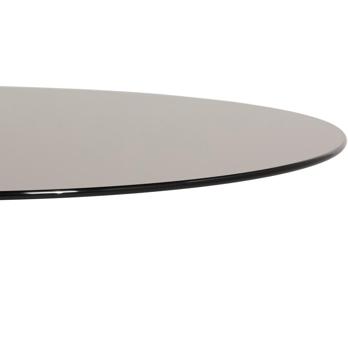 Rumi Round Dining Table 100cm, Round, Brown | Barker & Stonehouse – image 5