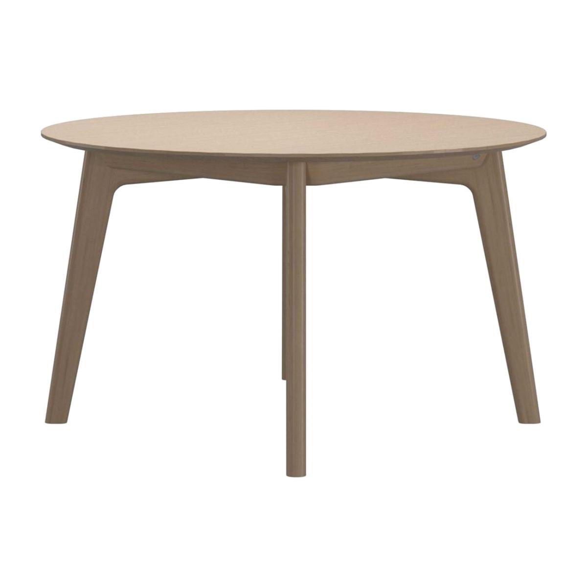 Stressless Bordeaux Round Dining Table, 776 Oak Wood | Barker & Stonehouse