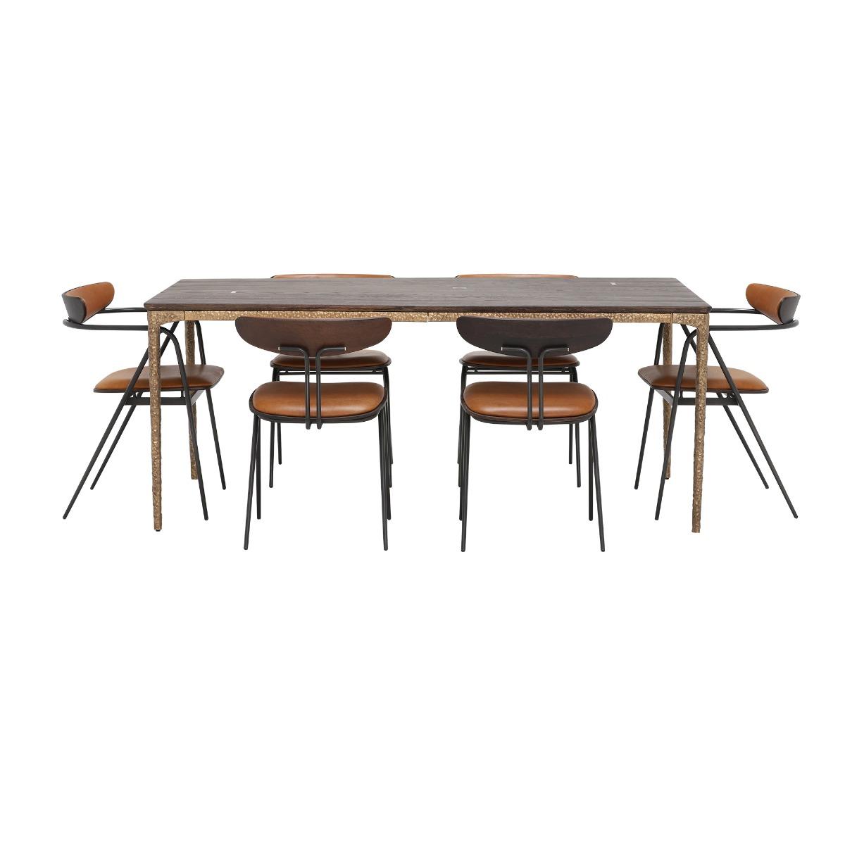 Kubris 180cm Dining Table + 6 Kobe Chairs | Barker & Stonehouse – image 3