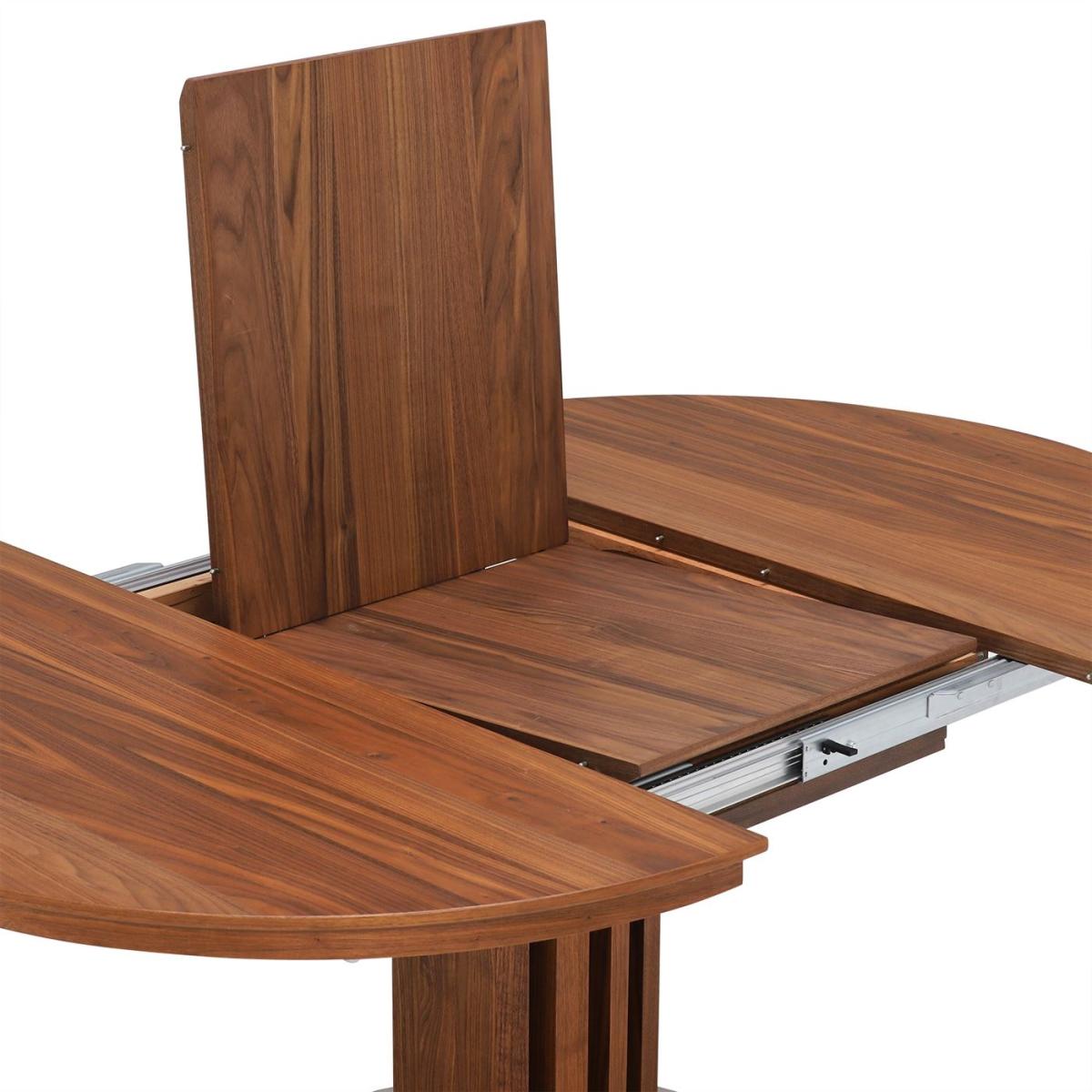 Felser Extending Dining Table, Brown Walnut Wood | Barker & Stonehouse – image 3
