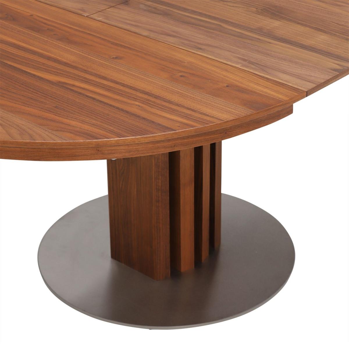 Felser Extending Dining Table, Brown Walnut Wood | Barker & Stonehouse – image 5