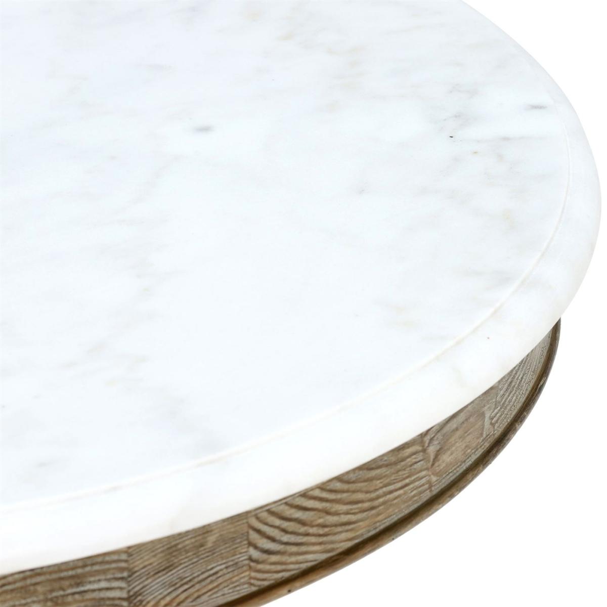Woolton Round Dining Table, White Marble | Barker & Stonehouse – image 3