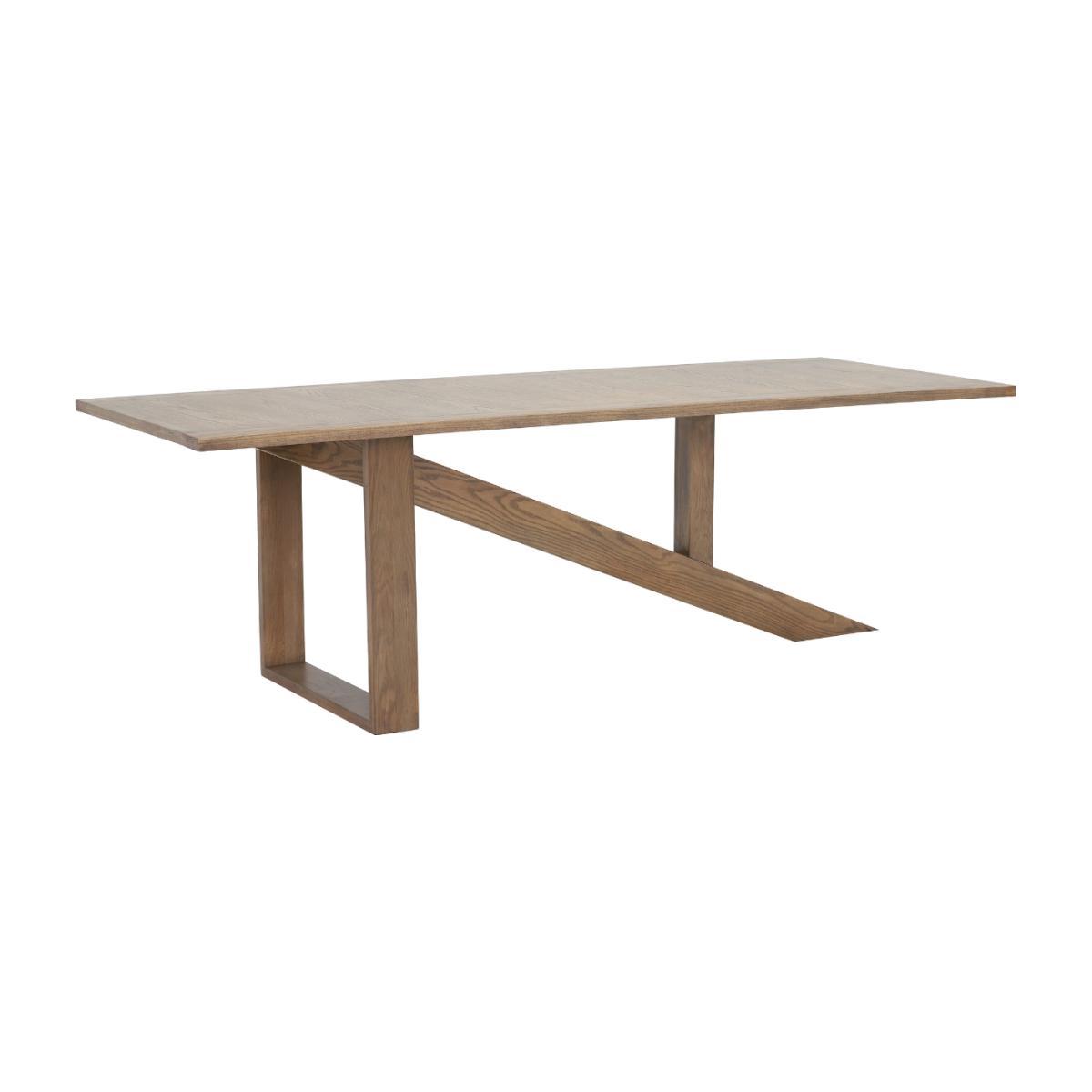 Ibex Dining Table, Burnt Oak – image 1