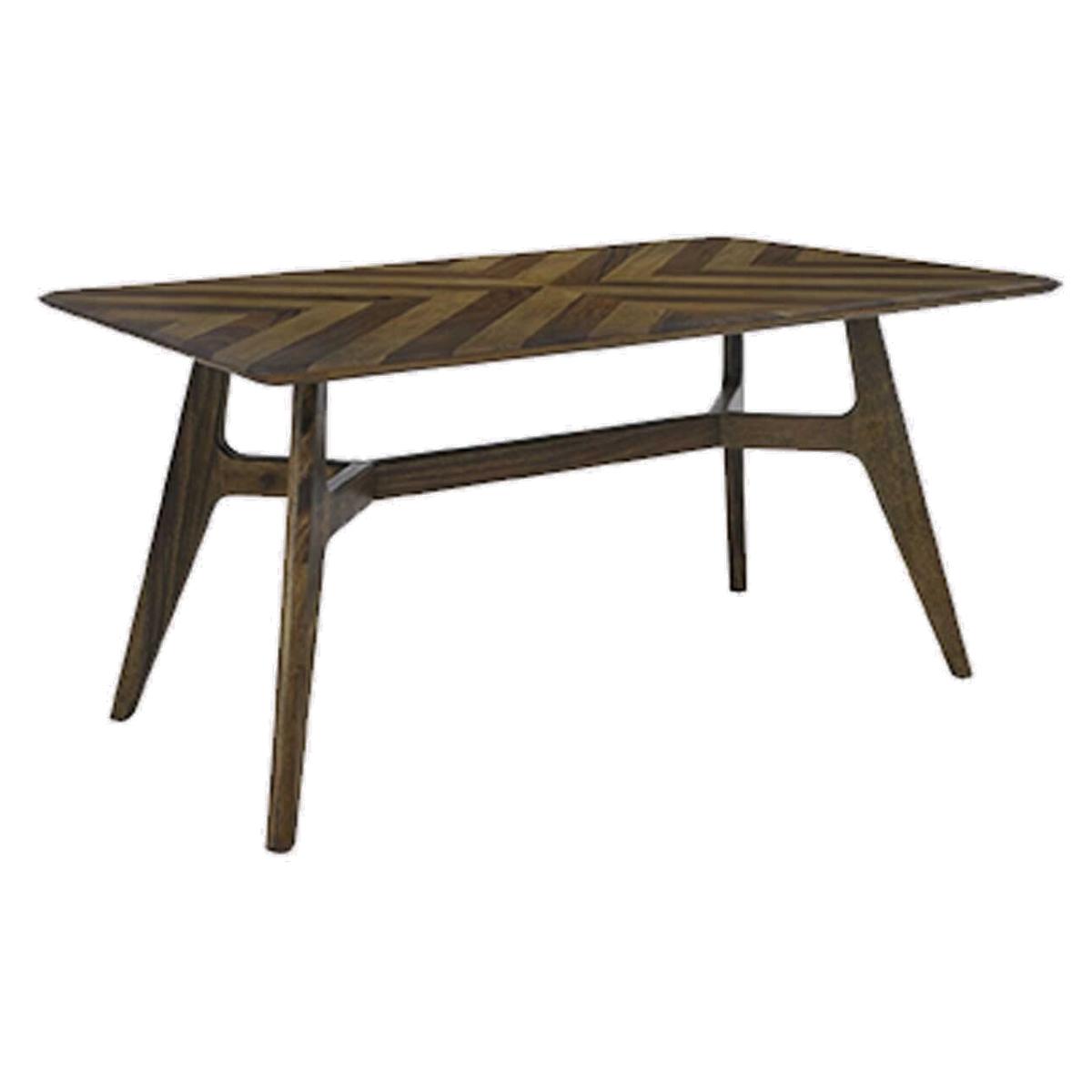 Lockley Fixed Top Dining Table 154cm, Saman Wood | Barker & Stonehouse – image 1