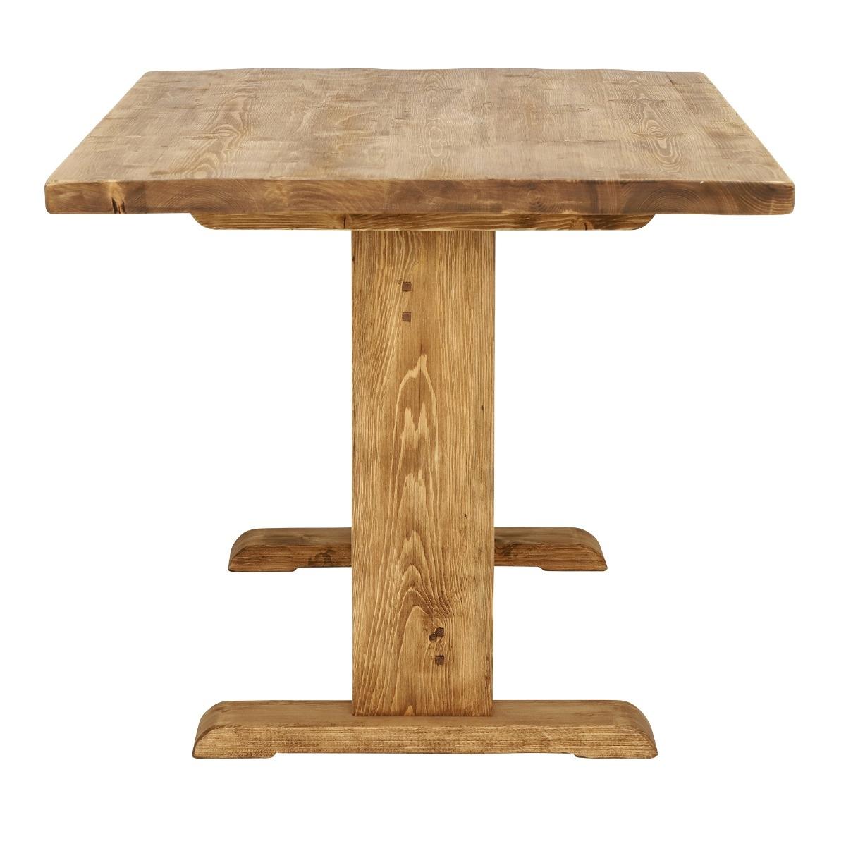 Newsham Dining Table & 2 Benches, Brown Wood | Barker & Stonehouse – image 8
