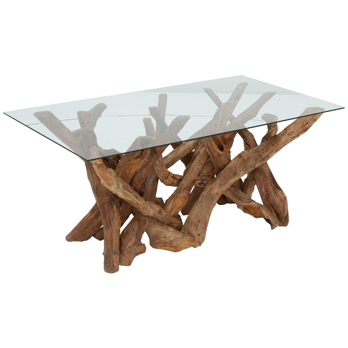 Whinfell Reclaimed Teak Root Rectangular Dining Table – image 3