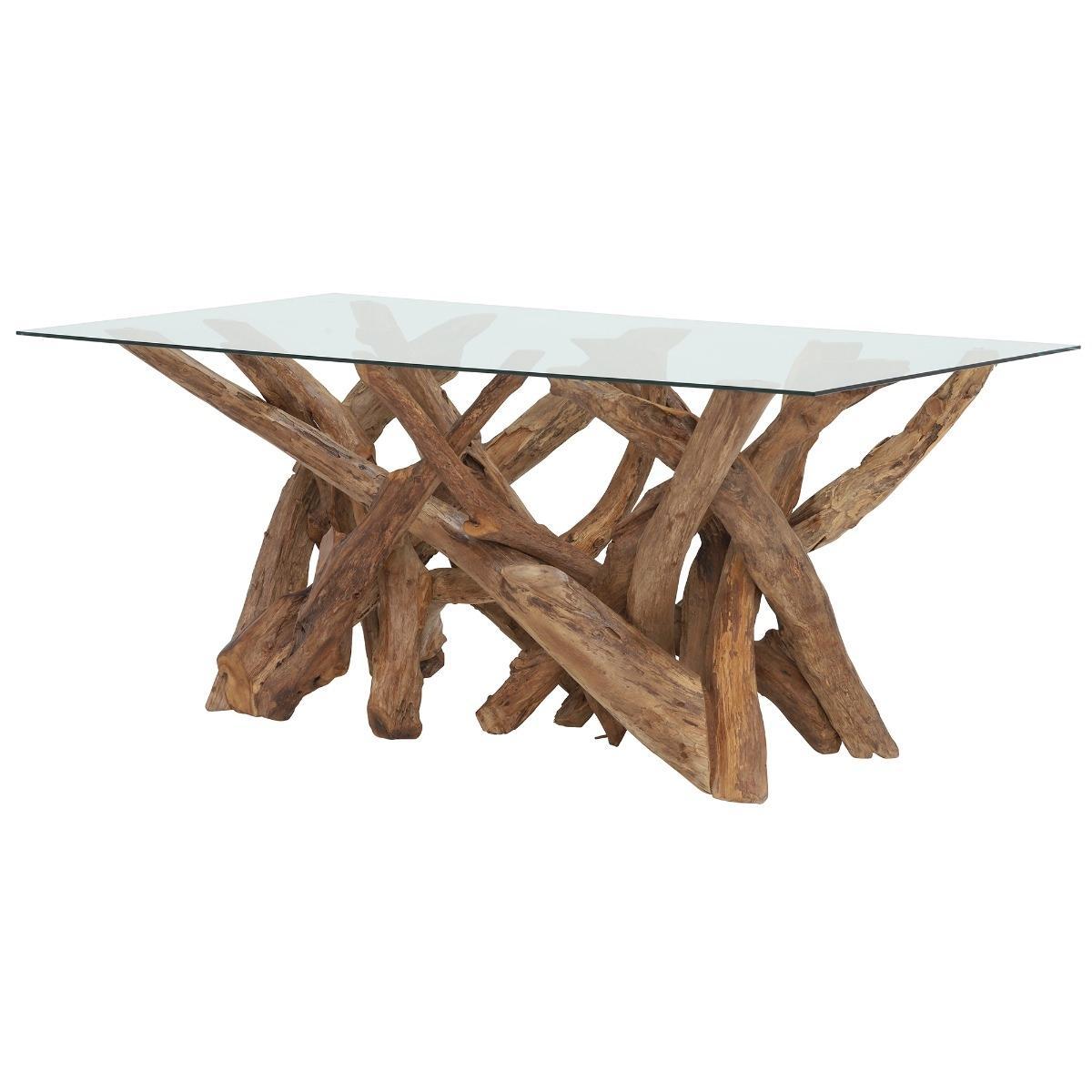 Whinfell Reclaimed Teak Root Rectangular Dining Table – image 6