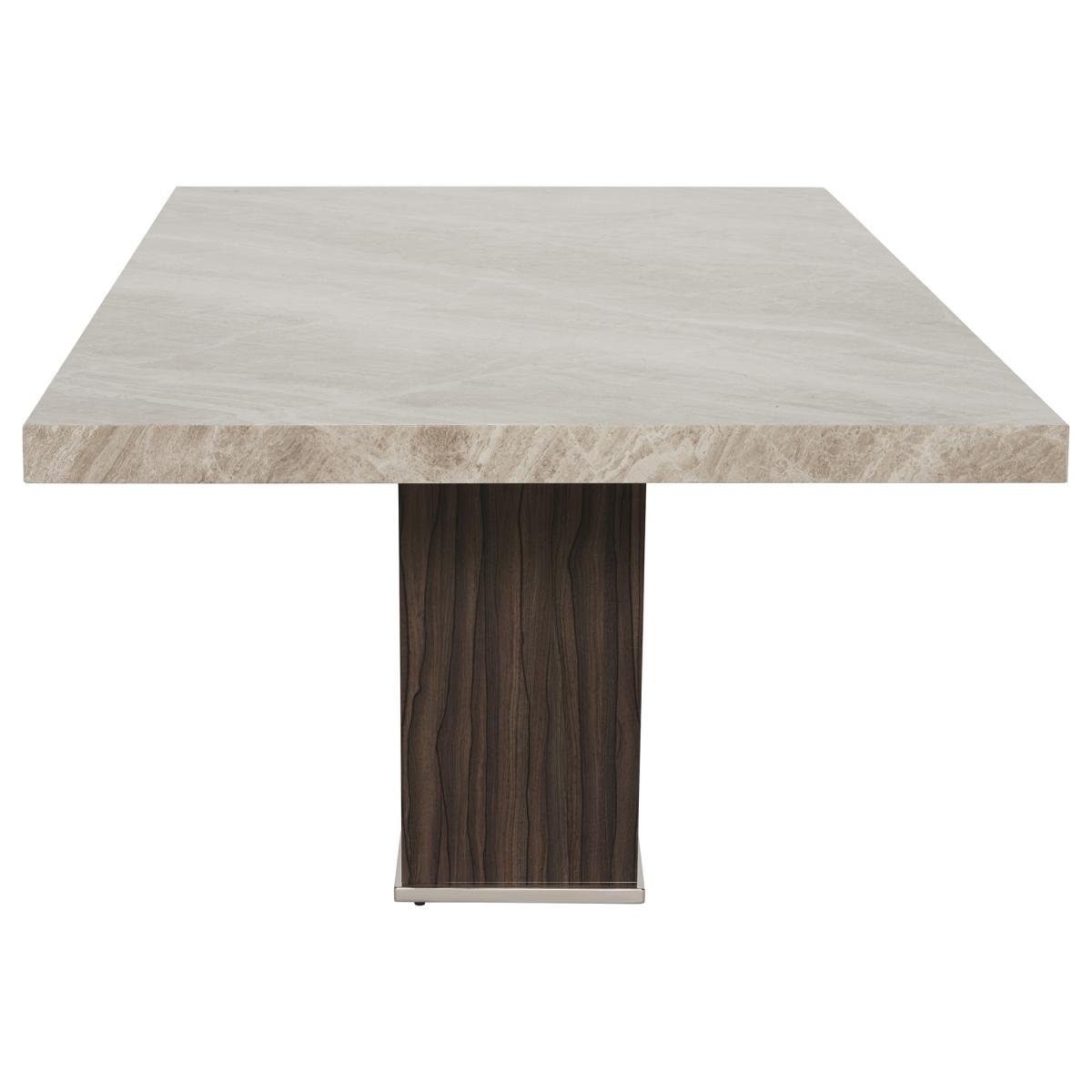 Ariel Rectangular Dining Table 220x106x74cm, Brown | Barker & Stonehouse – image 4