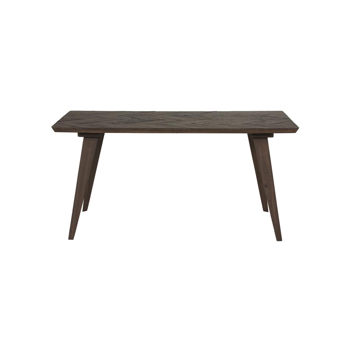 Elon Fixed Top Dining Table 160 x 76cm, Brown | Barker & Stonehouse – image 3
