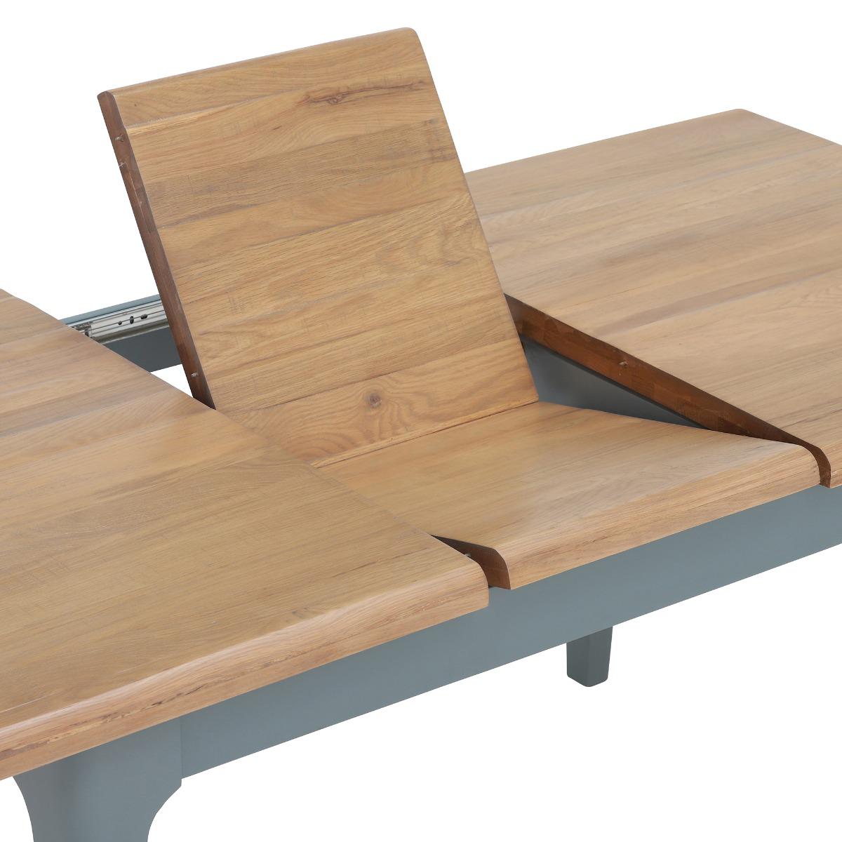 Craster Extending Dining Table, Grey Oak Wood | Barker & Stonehouse – image 4