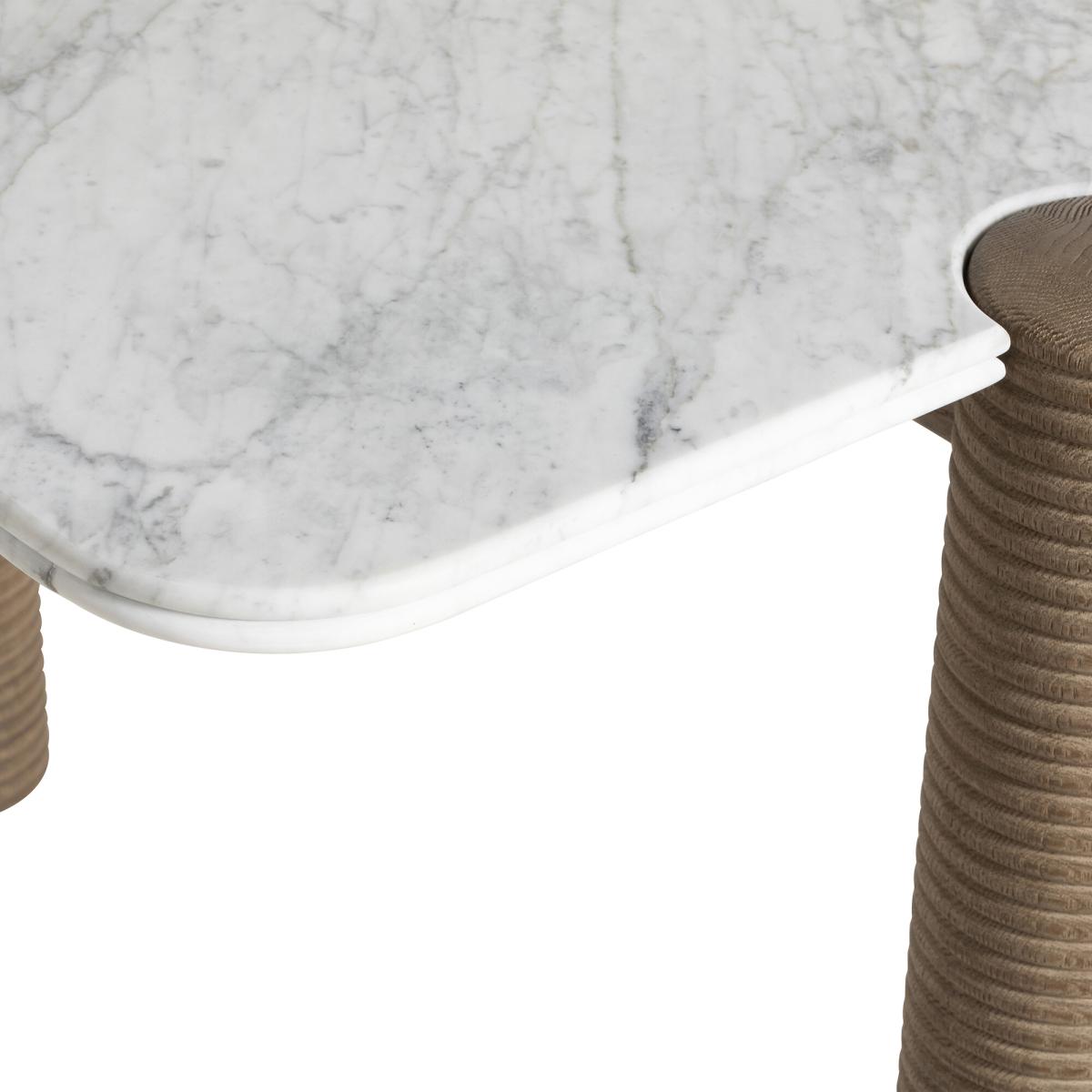 Arene Dining Table 220x103x76.4cm, Brown Marble | Barker & Stonehouse – image 3