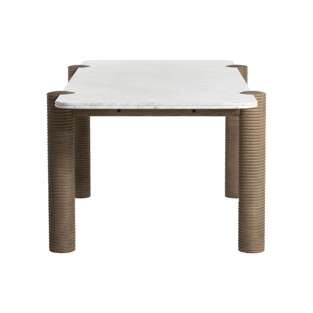 Arene Dining Table 220x103x76.4cm, Brown Marble | Barker & Stonehouse – image 6