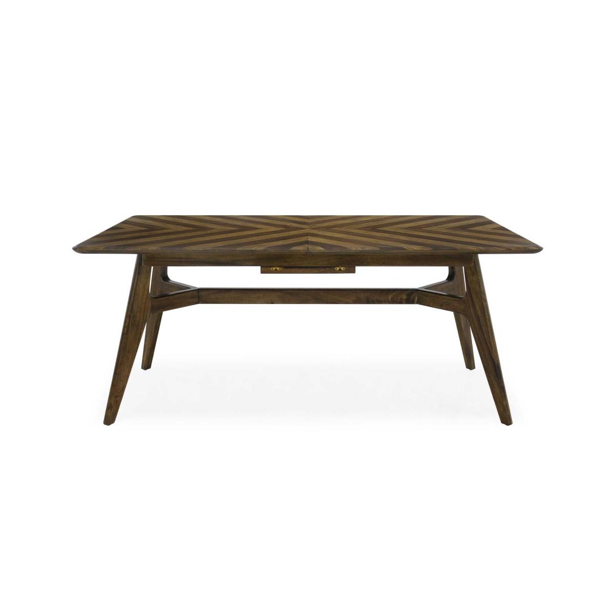 Lockley Extending Dining Table 180-220cm, Saman Wood | Barker & Stonehouse – image 3