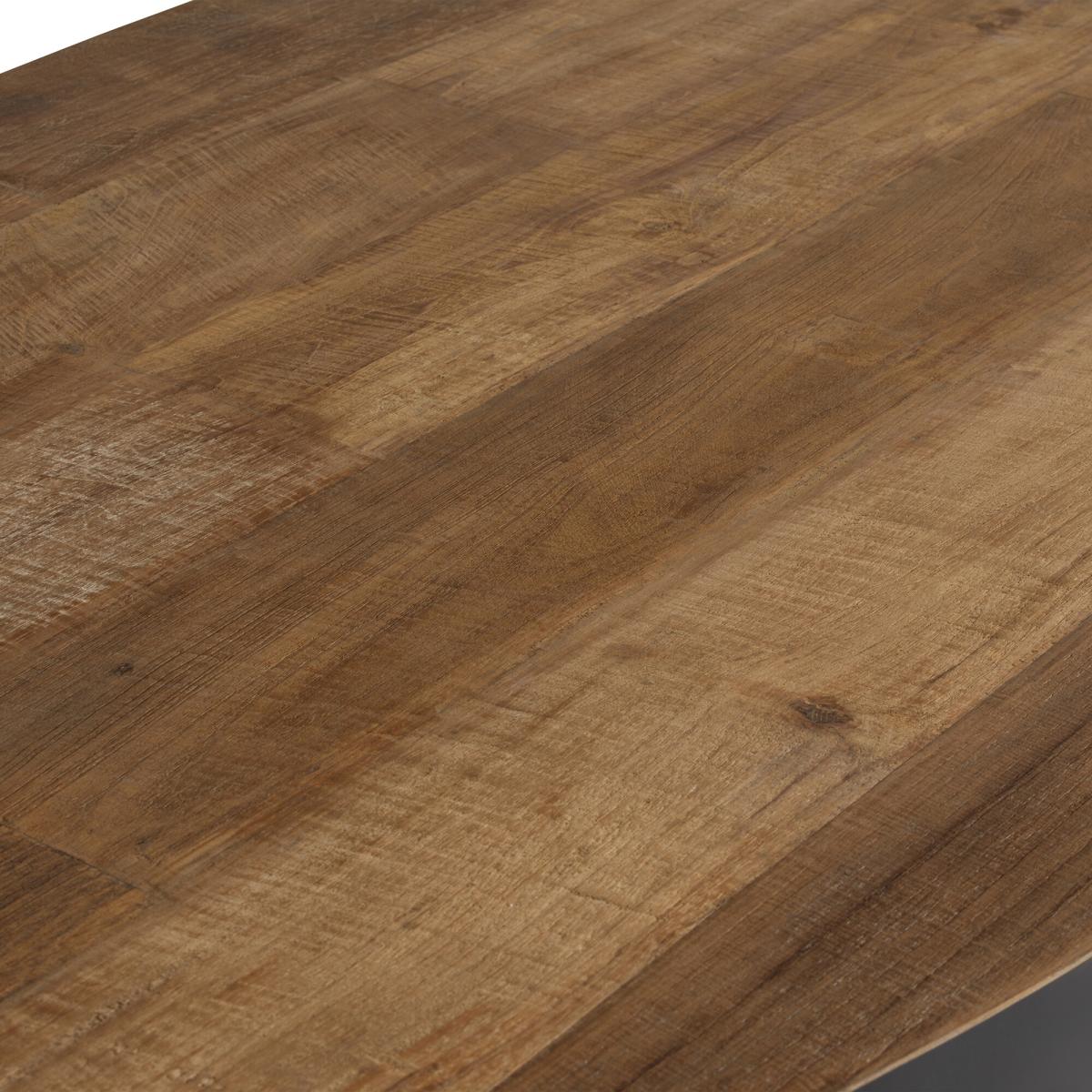 Syracuse Oval Dining Table, Round, Brown Wood | Barker & Stonehouse – image 7