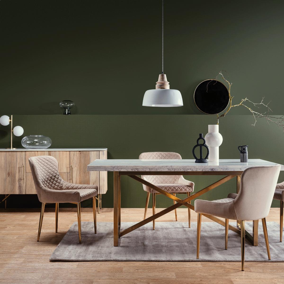 Nola Small Dining Table Marble | Barker & Stonehouse – image 2