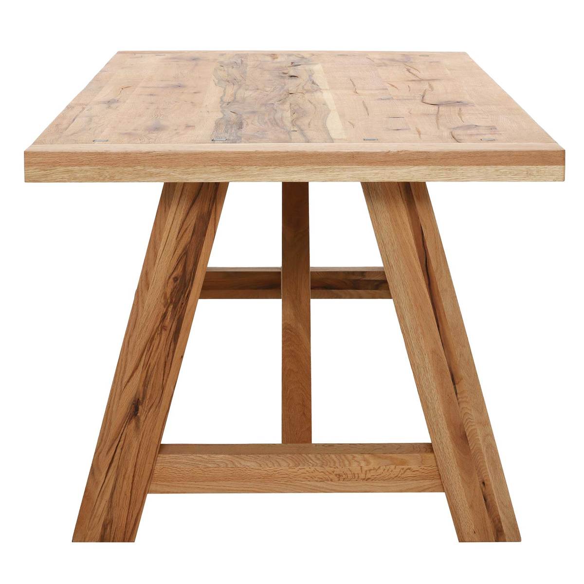 Salisbury Dining Table, Rustical Oak – image 6
