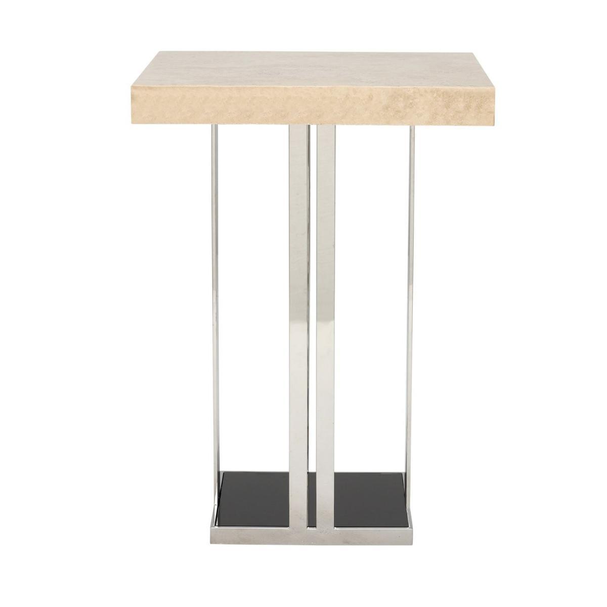 Elba Square Bar Table, Marble – image 3