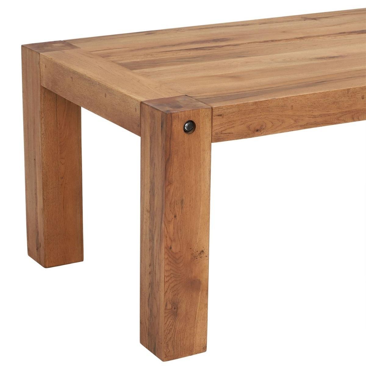 Salem 240cm Dining Table, Rustical Oak Old Bassano – image 4