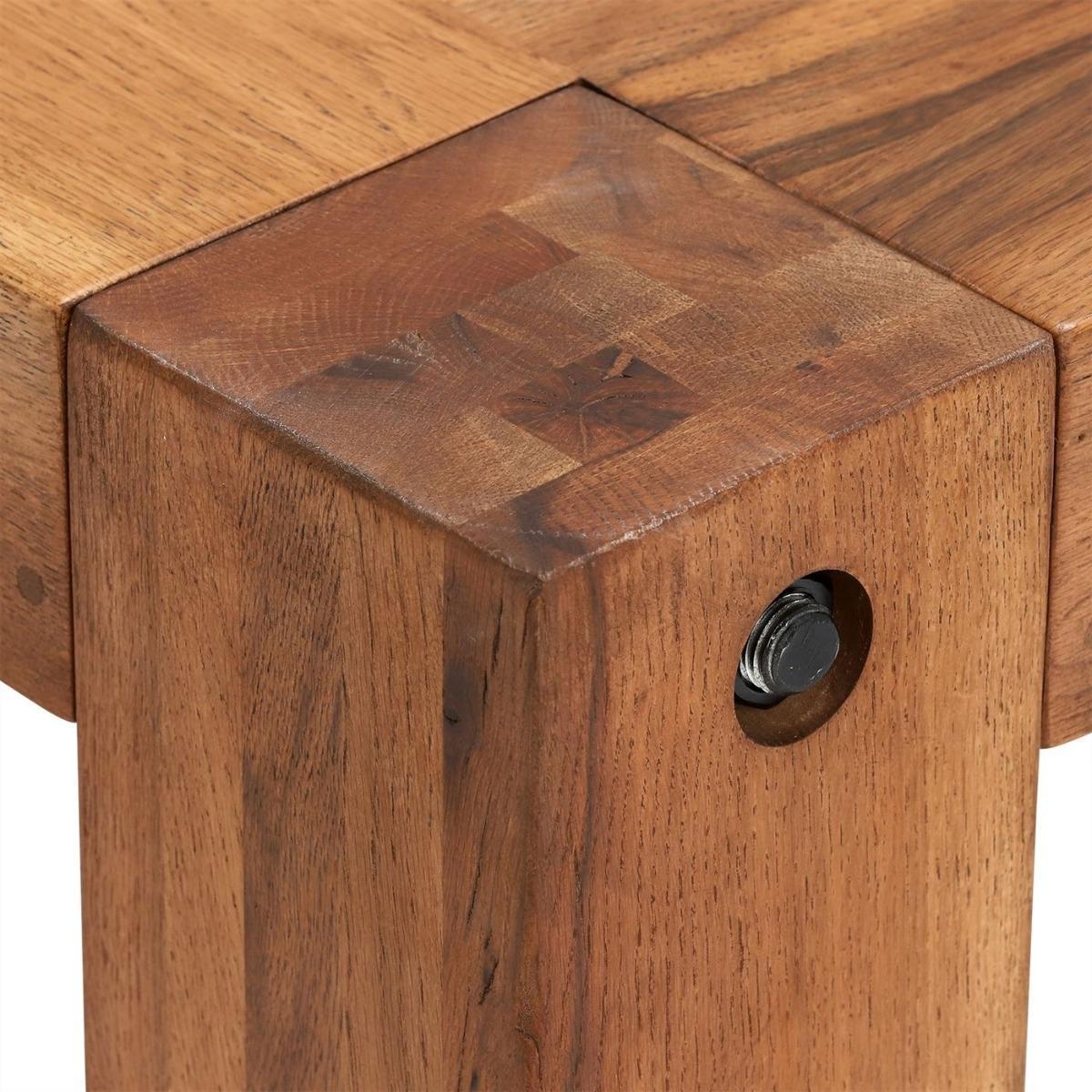 Salem 240cm Dining Table, Rustical Oak Old Bassano – image 5