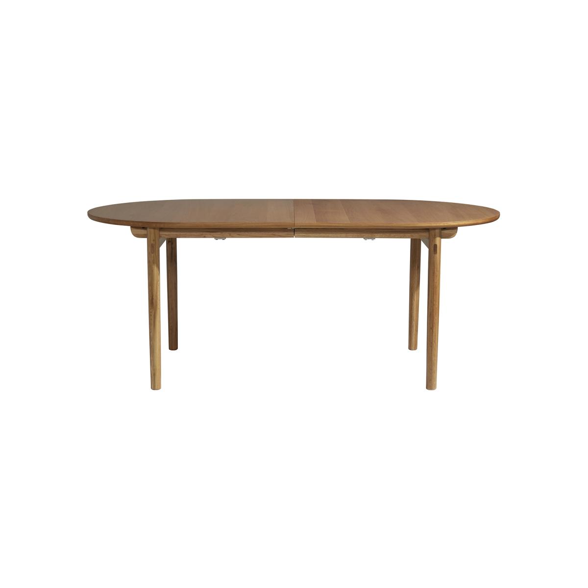 Woodrow Extending Dining Table 190x100cm With Leaf, Neutral | Barker & Stonehouse – image 2