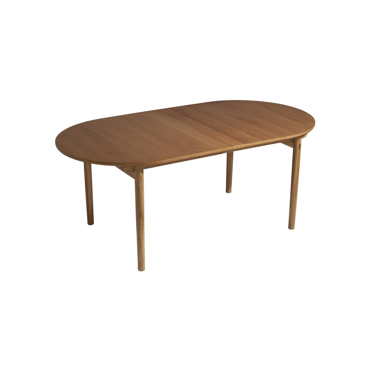 Woodrow Extending Dining Table 190x100cm With Leaf, Neutral | Barker & Stonehouse – image 4