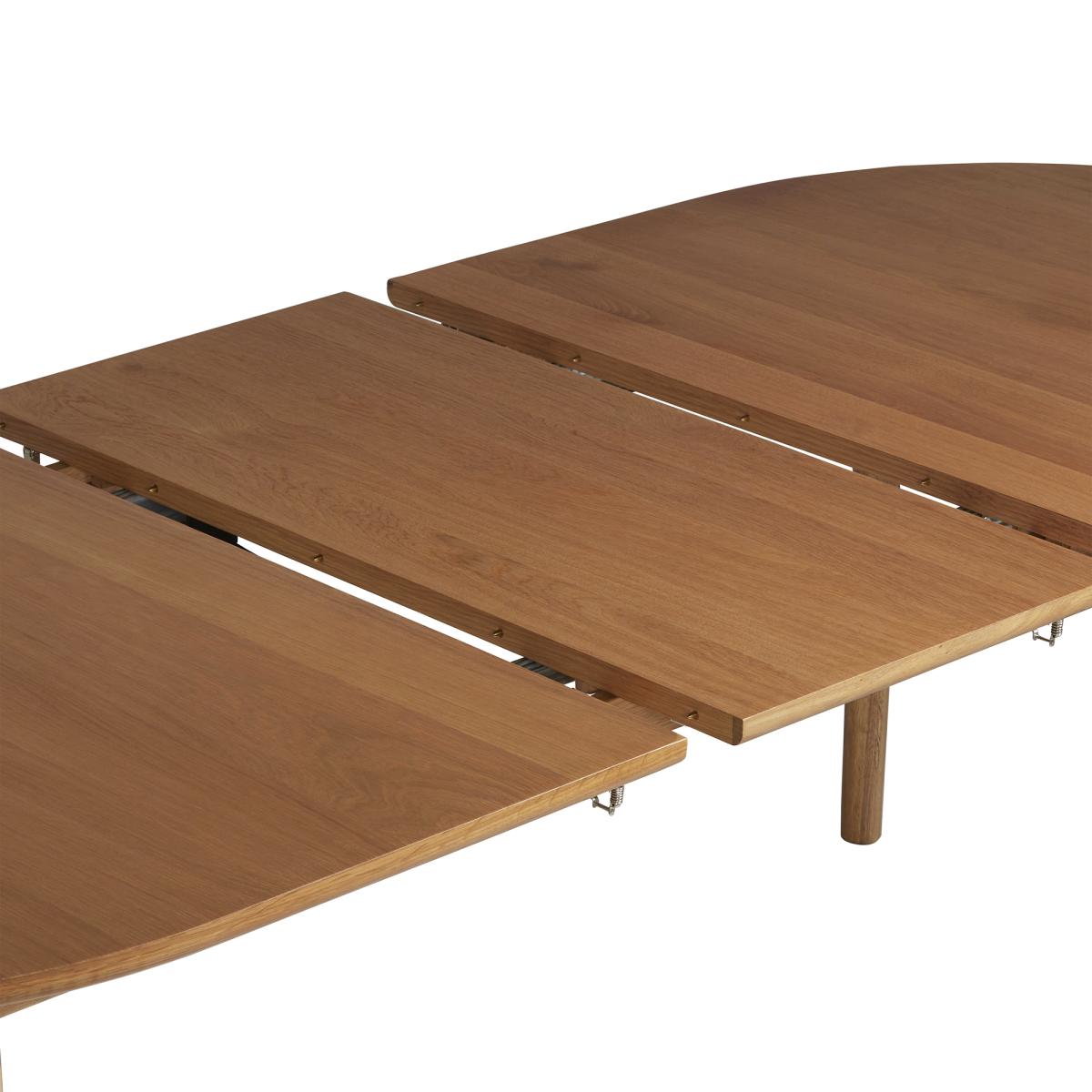 Woodrow Extending Dining Table 190x100cm With Leaf, Neutral | Barker & Stonehouse – image 5