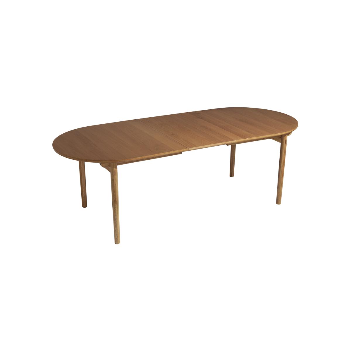 Woodrow Extending Dining Table 190x100cm With Leaf, Neutral | Barker & Stonehouse – image 6
