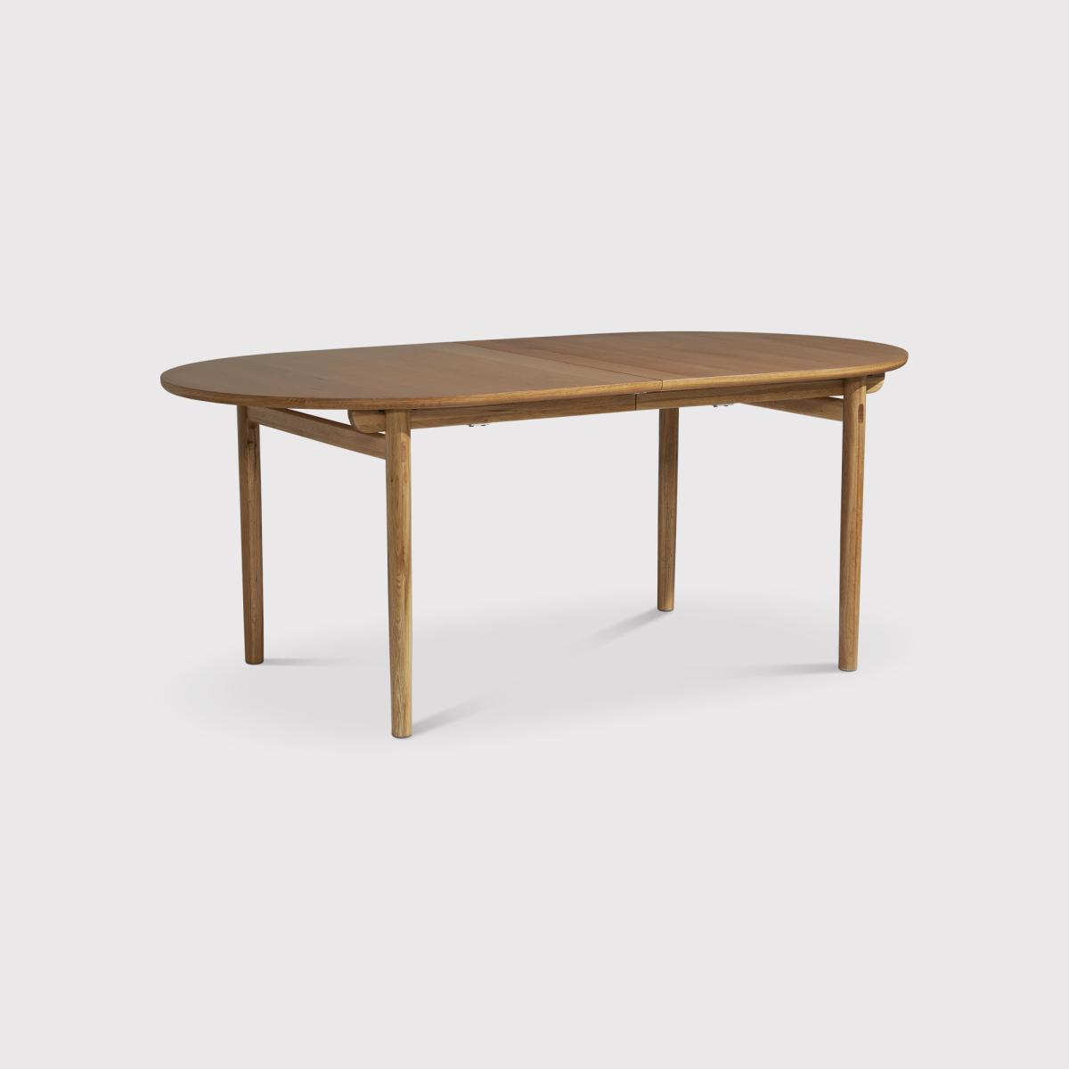 Woodrow Extending Dining Table 190x100cm With Leaf, Neutral | Barker & Stonehouse – image 1