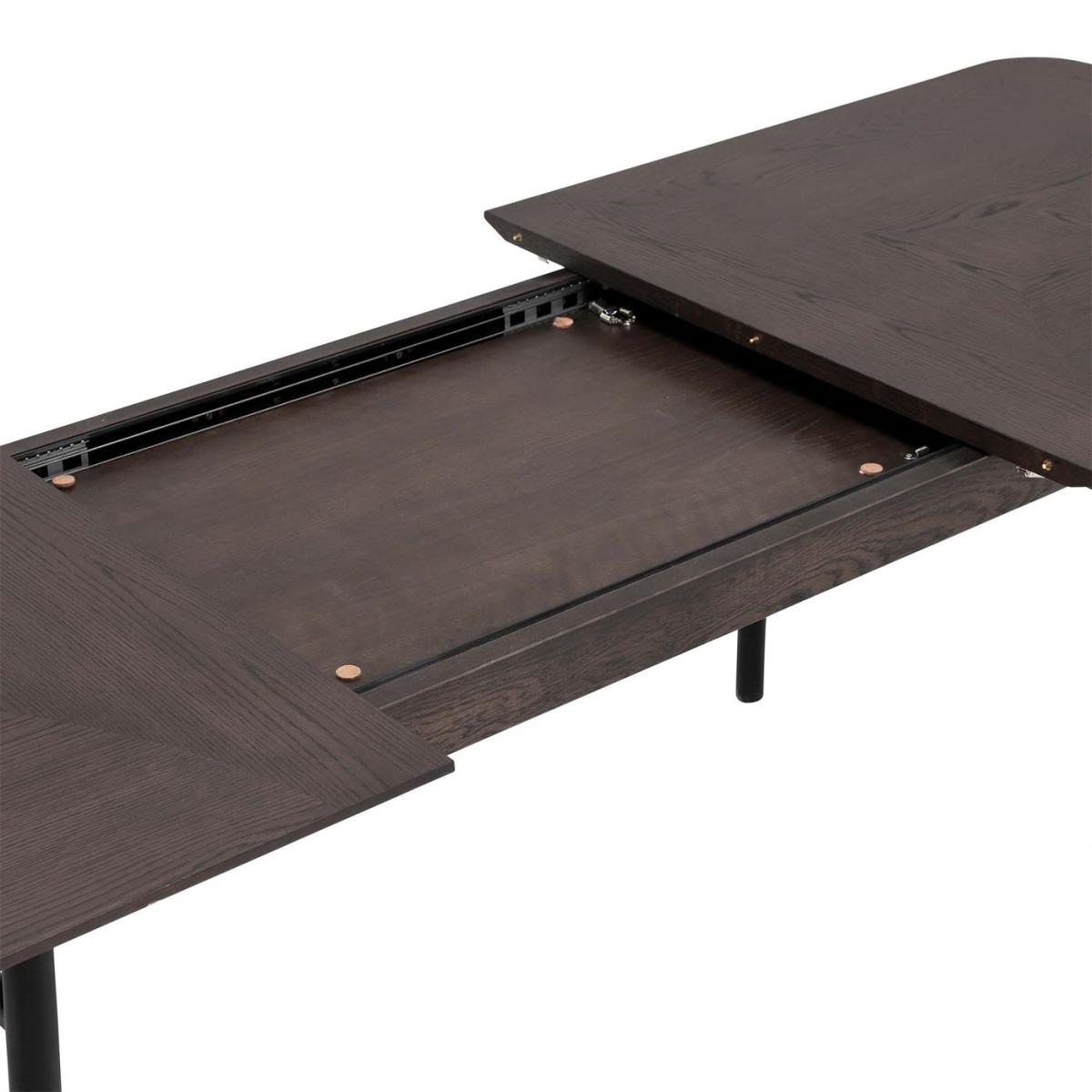 Amos Extending Dining Table, Brown Wood | Barker & Stonehouse – image 2