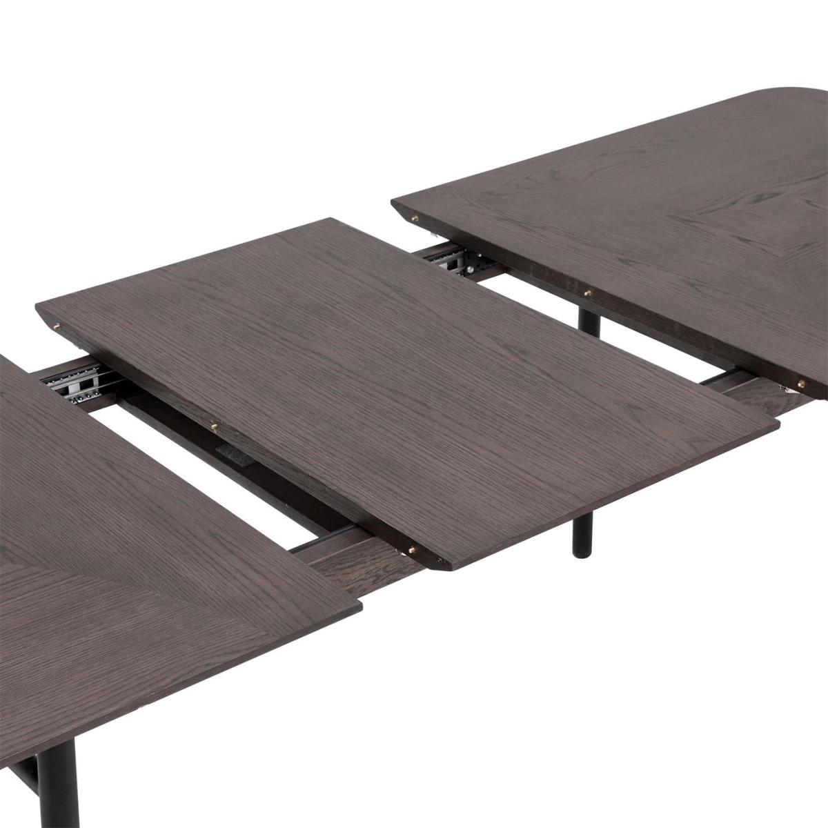 Amos Extending Dining Table, Brown Wood | Barker & Stonehouse – image 3