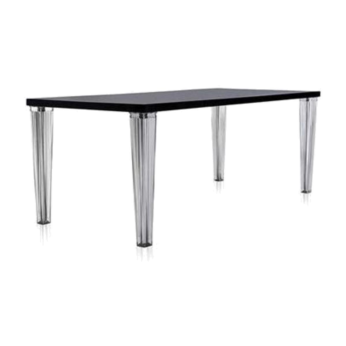 Kartell TopTop Table, Black – image 1