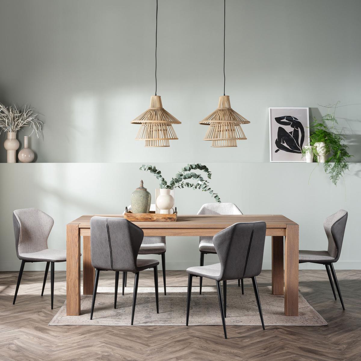 Oslo Dining Table 220cm, Brown | W220cm | Barker & Stonehouse – image 2