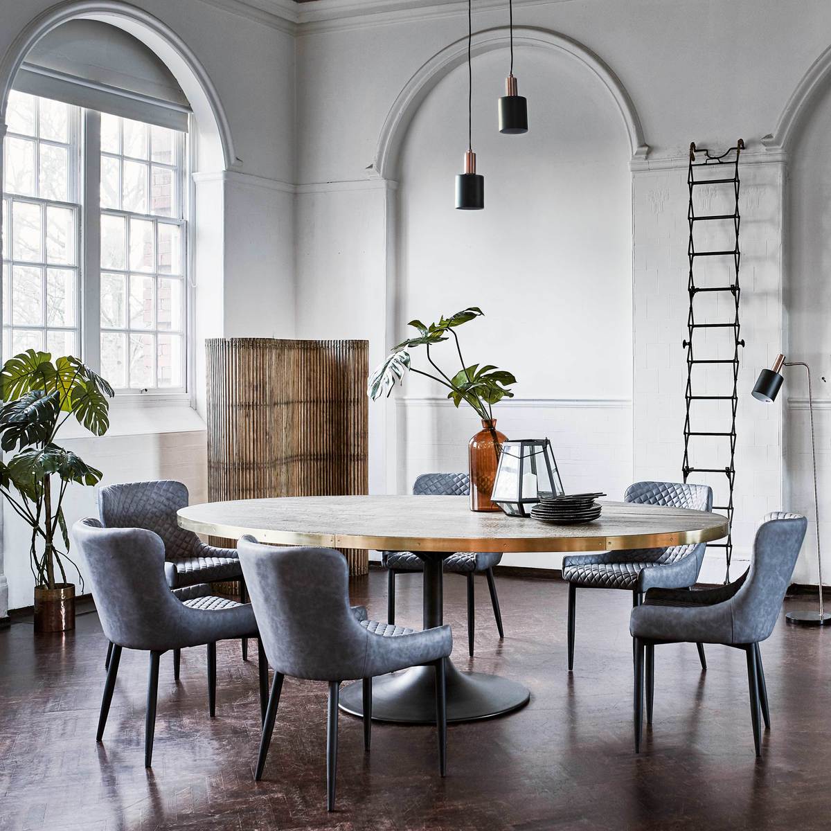 Talula Oval Dining Table, Light Burnt Oak – image 6