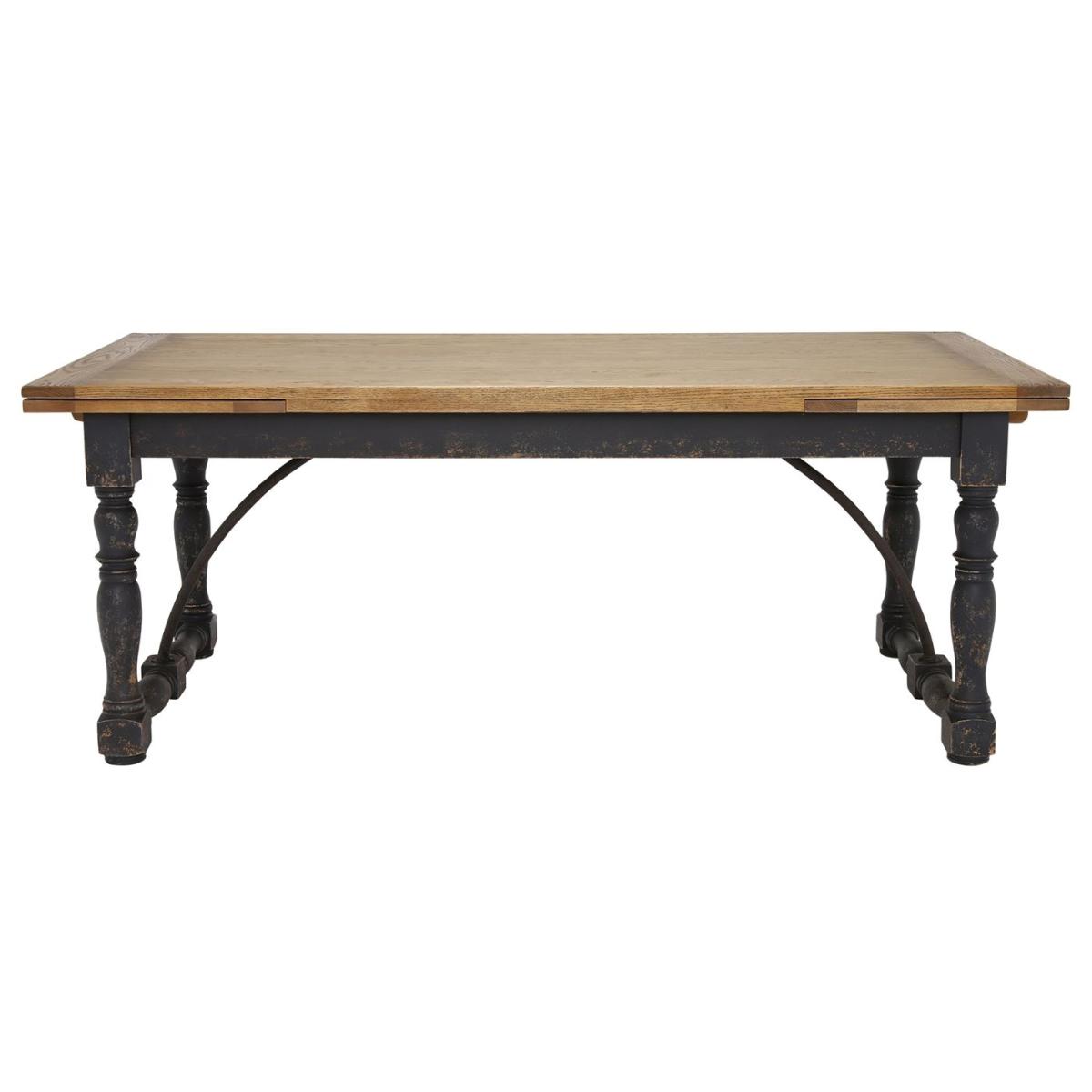 Keeler Extending Dining Table, Neutral Oak Wood | Barker & Stonehouse – image 2