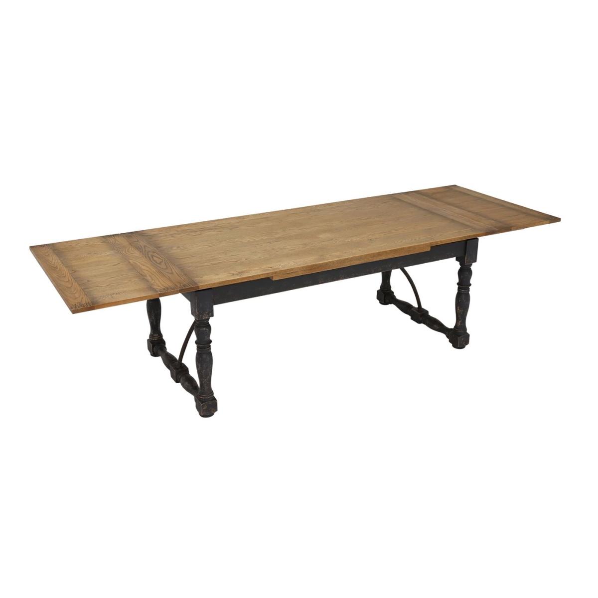 Keeler Extending Dining Table, Neutral Oak Wood | Barker & Stonehouse – image 7