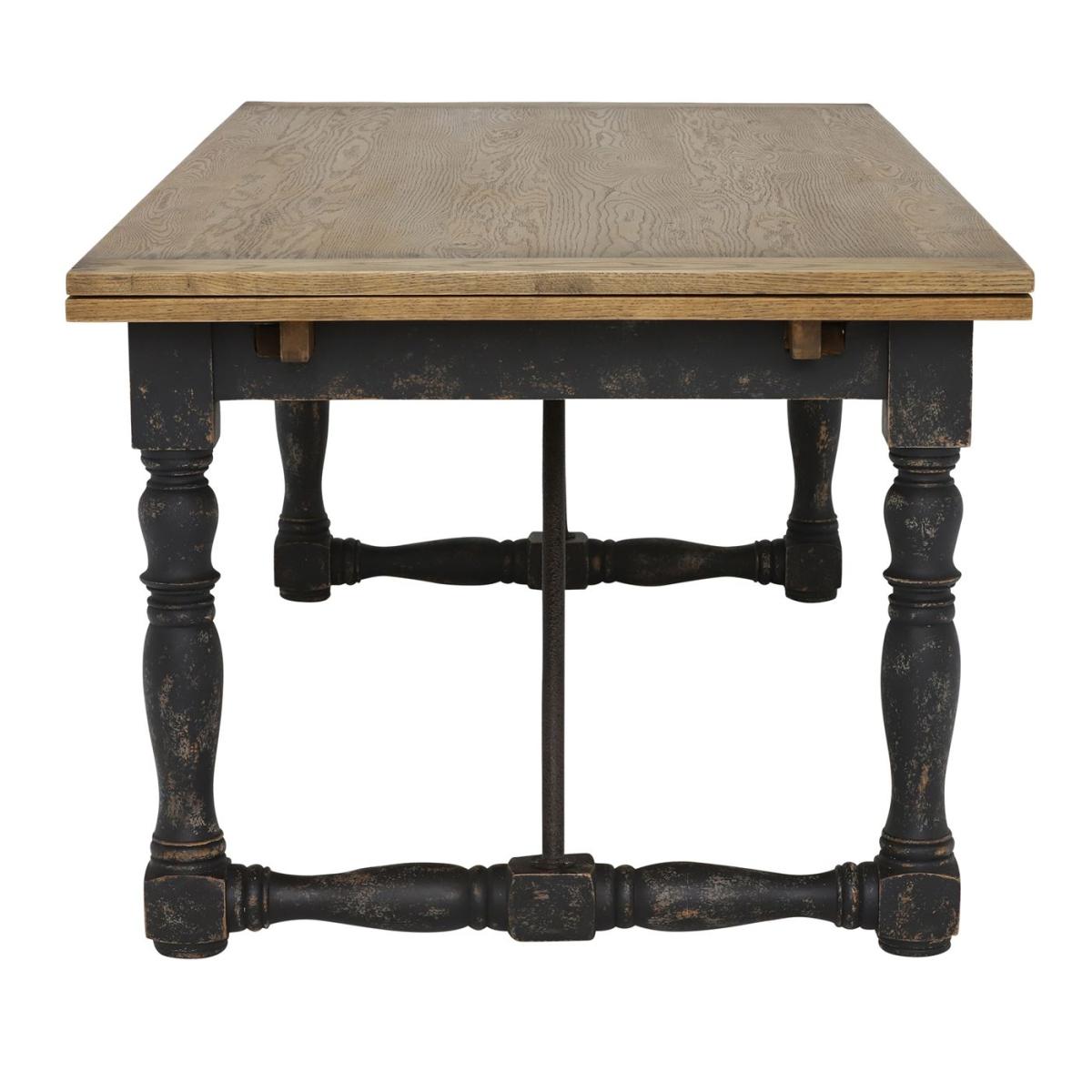 Keeler Extending Dining Table, Neutral Oak Wood | Barker & Stonehouse – image 9