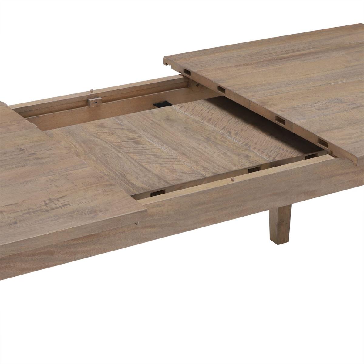 Hancock Extending Dining Table, Grey Mango Wood | Barker & Stonehouse – image 3