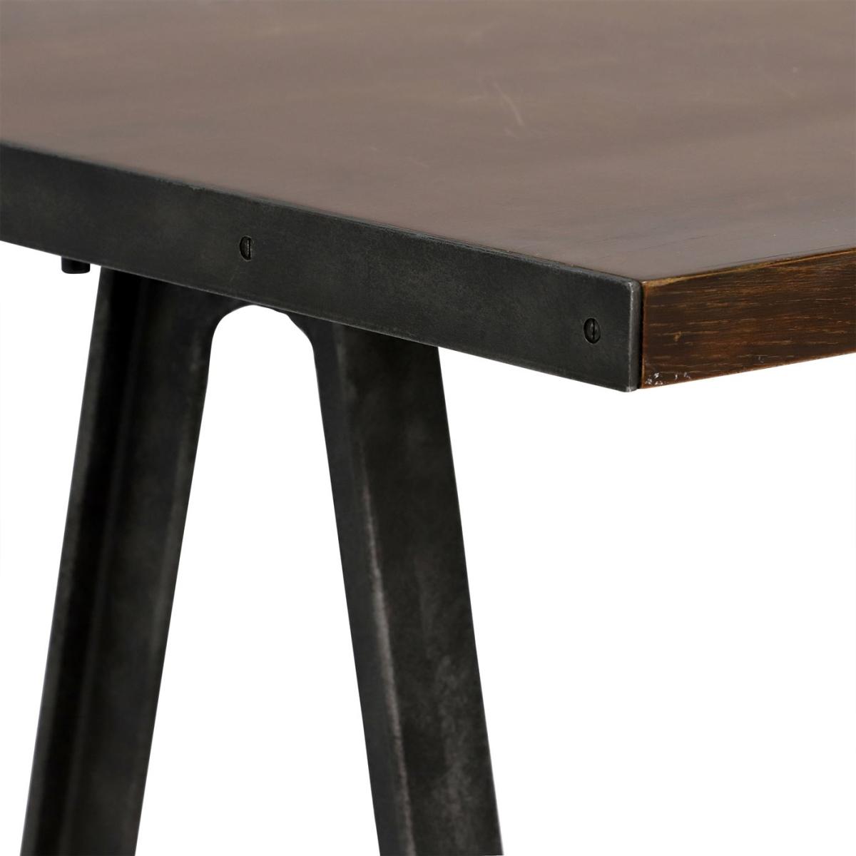 Bowery Bar Dining Table, Brown | Barker & Stonehouse – image 5