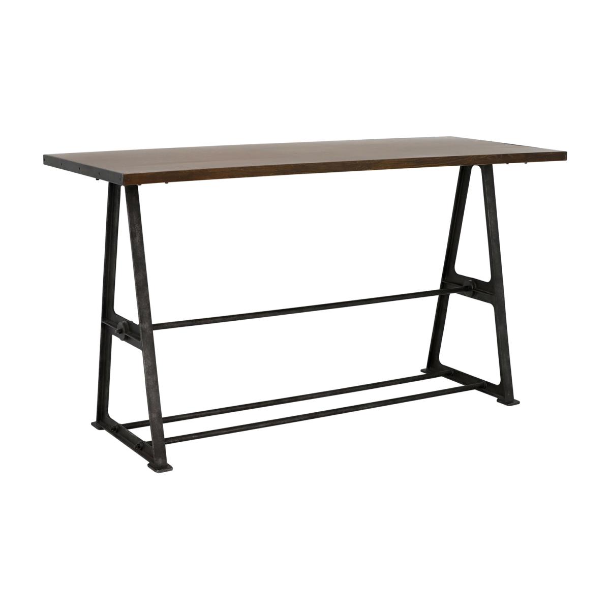 Bowery Bar Dining Table, Brown | Barker & Stonehouse – image 1