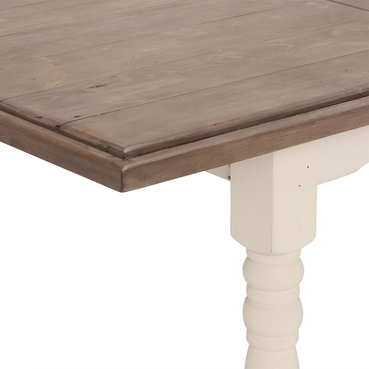 Carisbrooke 140cm Extending Dining Table, Neutral Pine Wood | Barker & Stonehouse – image 5