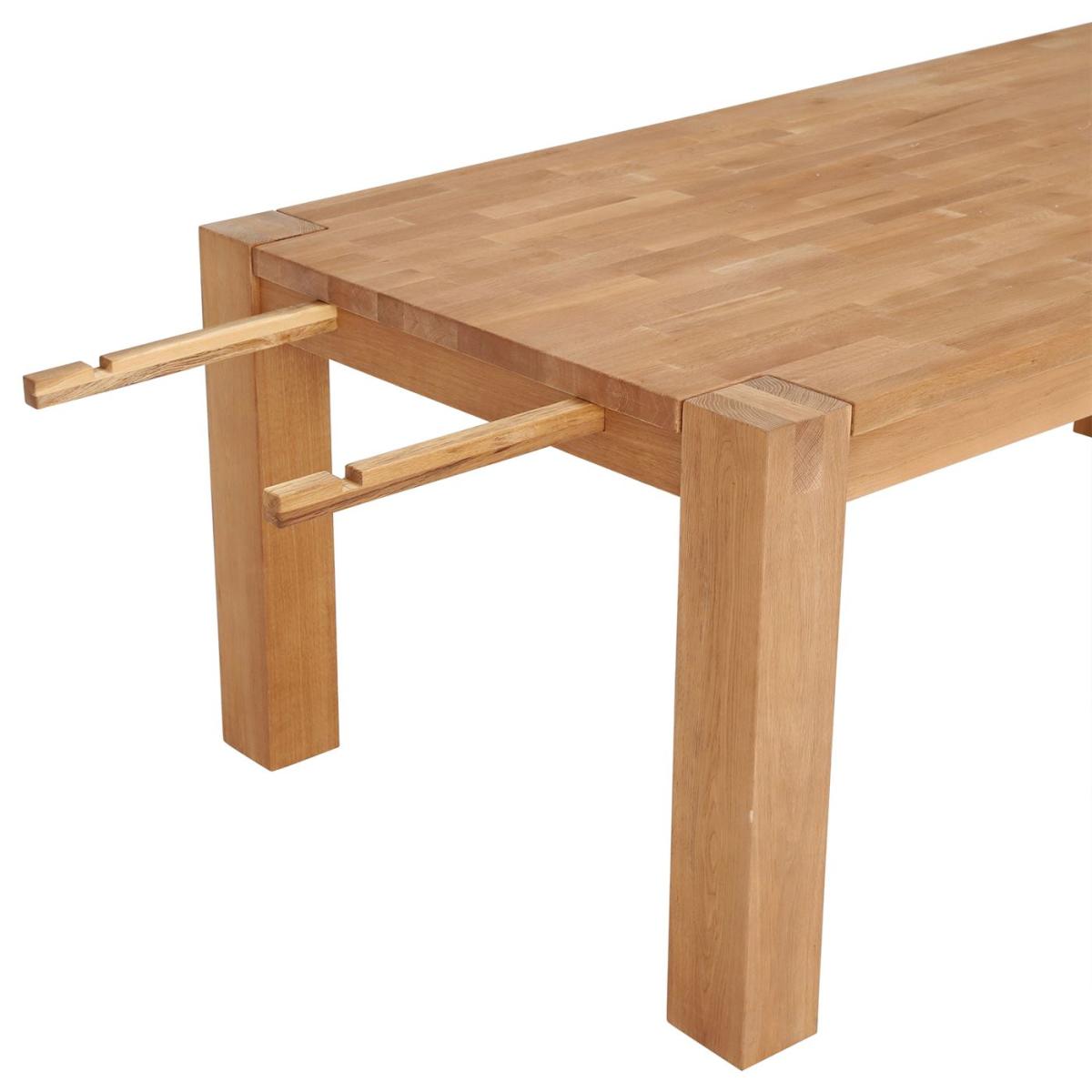 Modena Dining Table, Brown Oak Wood | Barker & Stonehouse – image 3