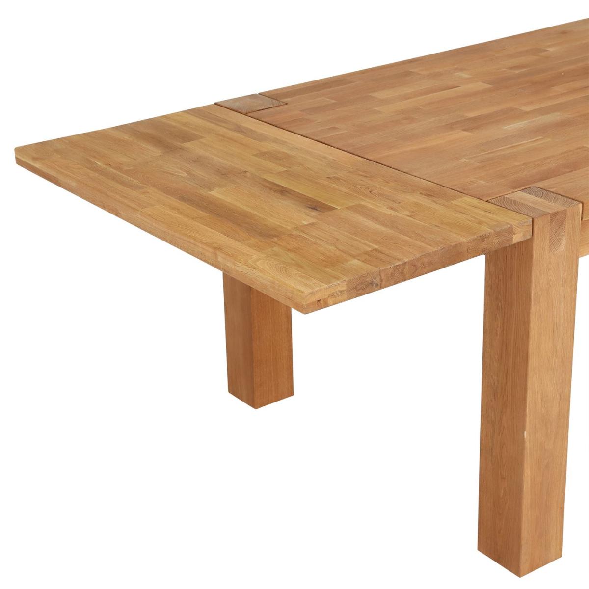 Modena Dining Table, Brown Oak Wood | Barker & Stonehouse – image 4