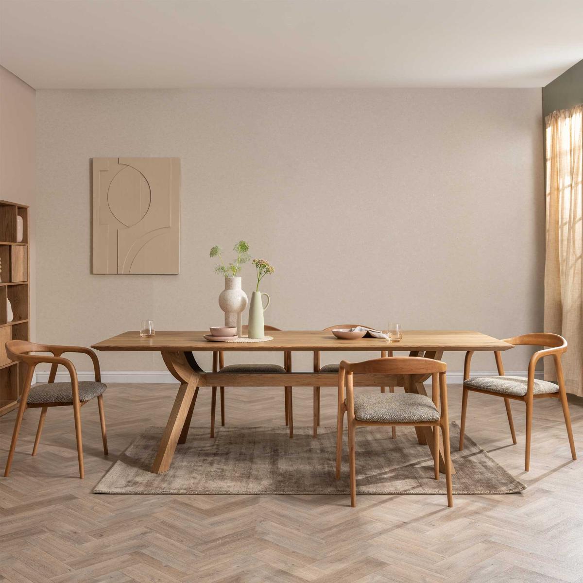 Pure Furniture Cayman Dining Table 220x100x76cm, Oak Wood | Barker & Stonehouse – image 2